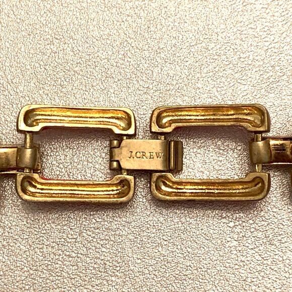 J.Crew | Chunky Enamel Link Collar Necklace | 20” Length - Picture 4 of 4